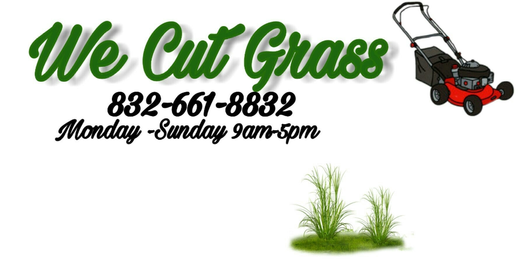 WE CUT GRASS(832) 661